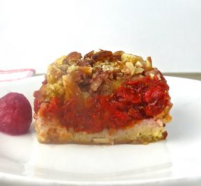 Raspberry-Rhubarb-Bar