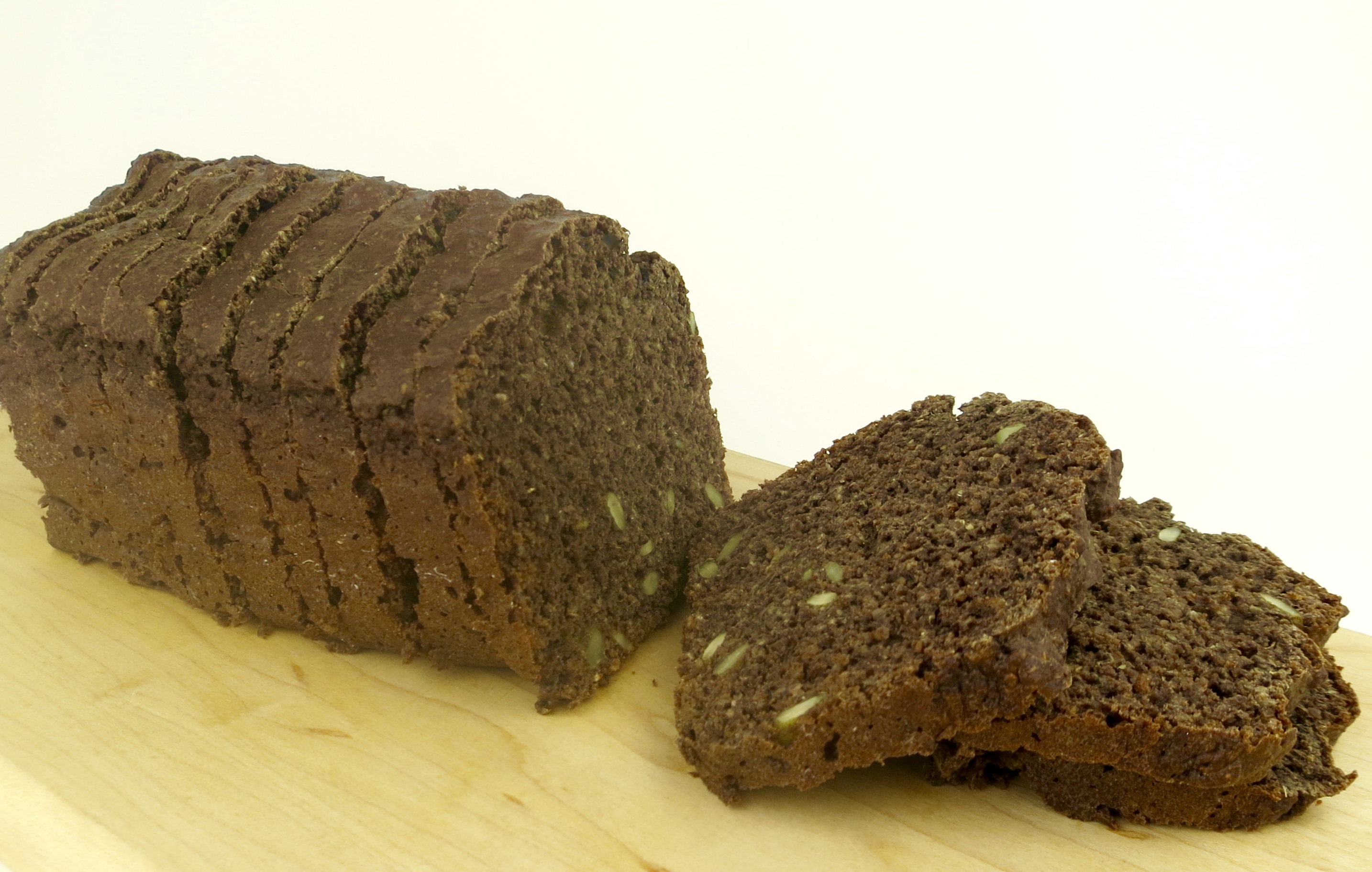 Dark Rye Flourless Blender Bread Jane's Healthy Kitchen