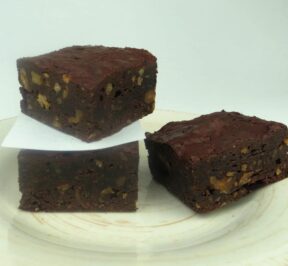 Paleo fudge-brownies