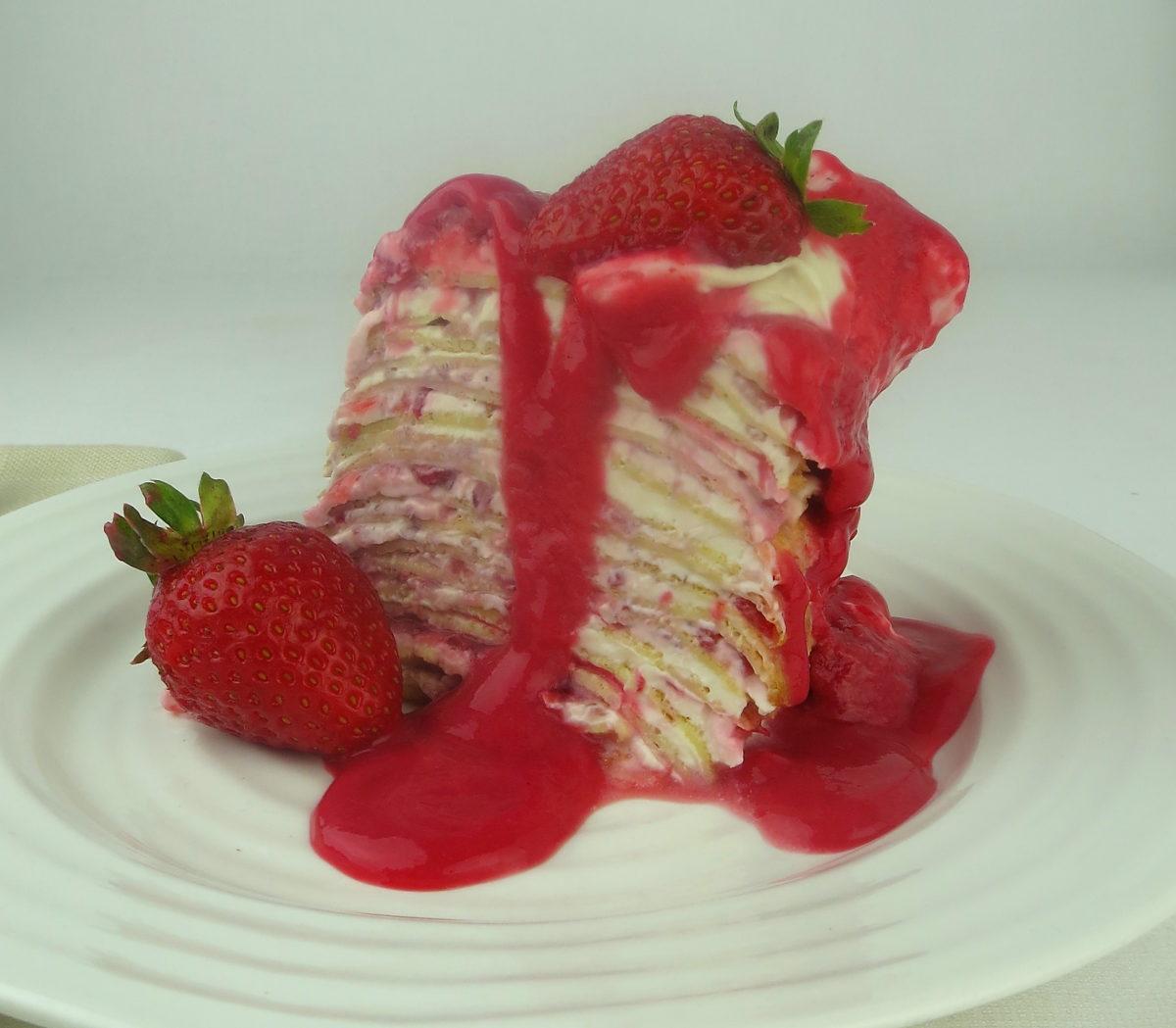 Paleo Strawberry Crepe Cake Jane's Healthy Kitchen
