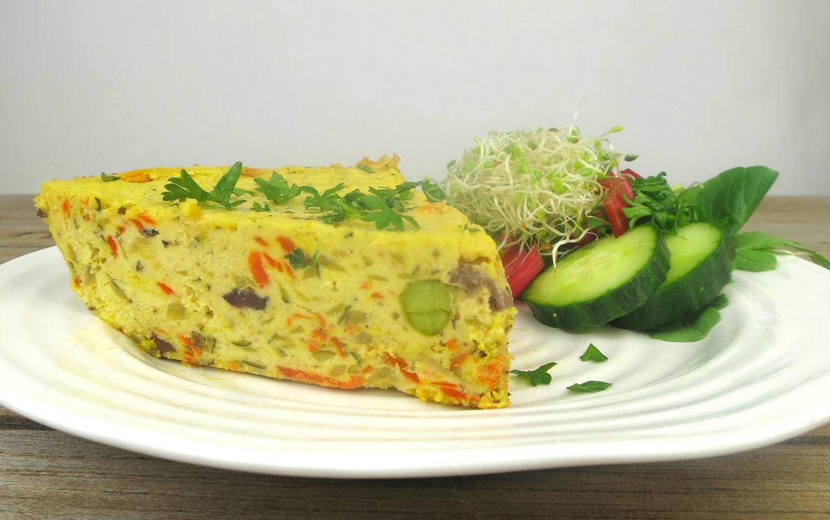Crustless Vegan Quiche with Cashews! – Jane's Healthy Kitchen