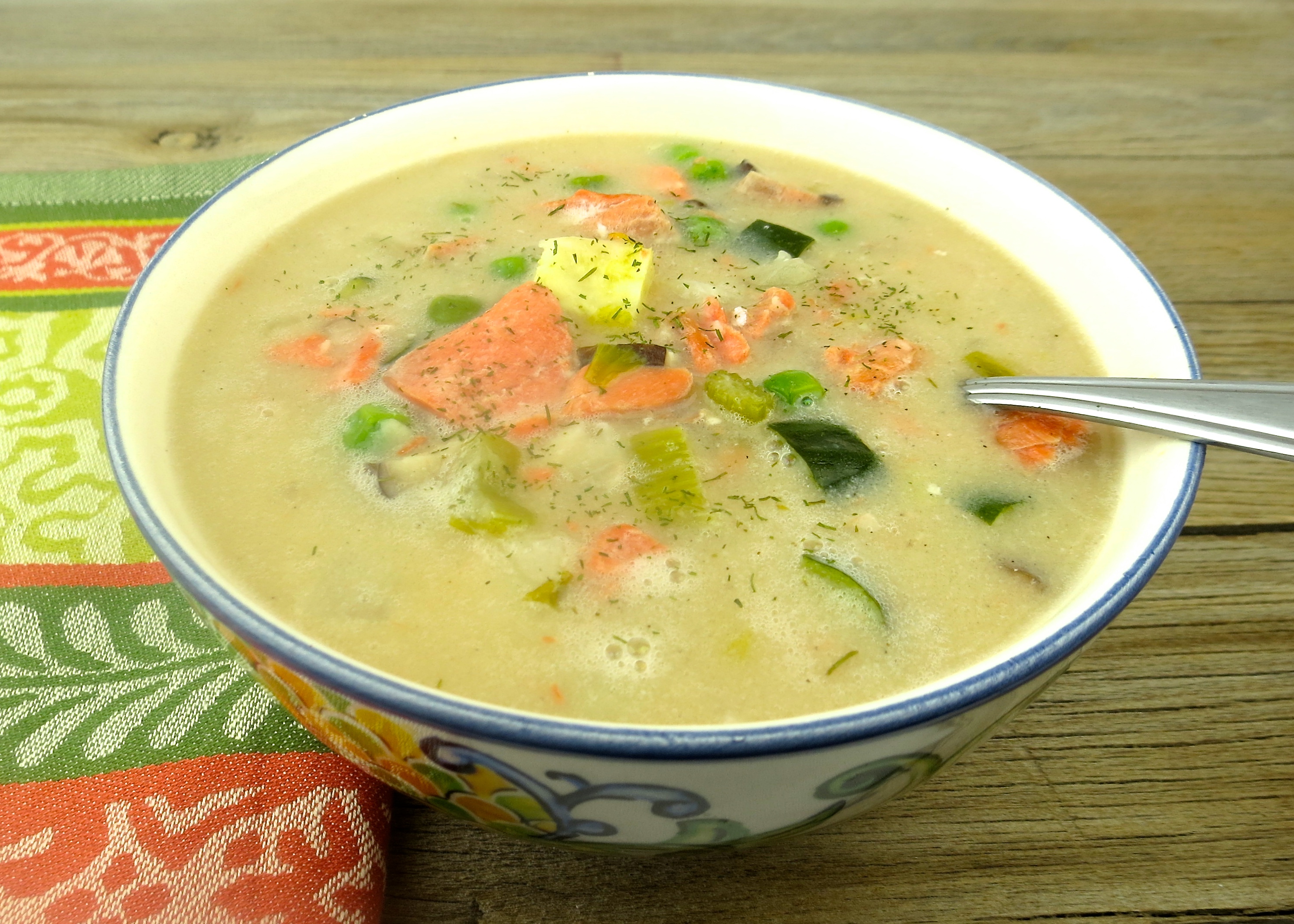 Wild & Chunky Salmon Chowder – Jane's Healthy Kitchen