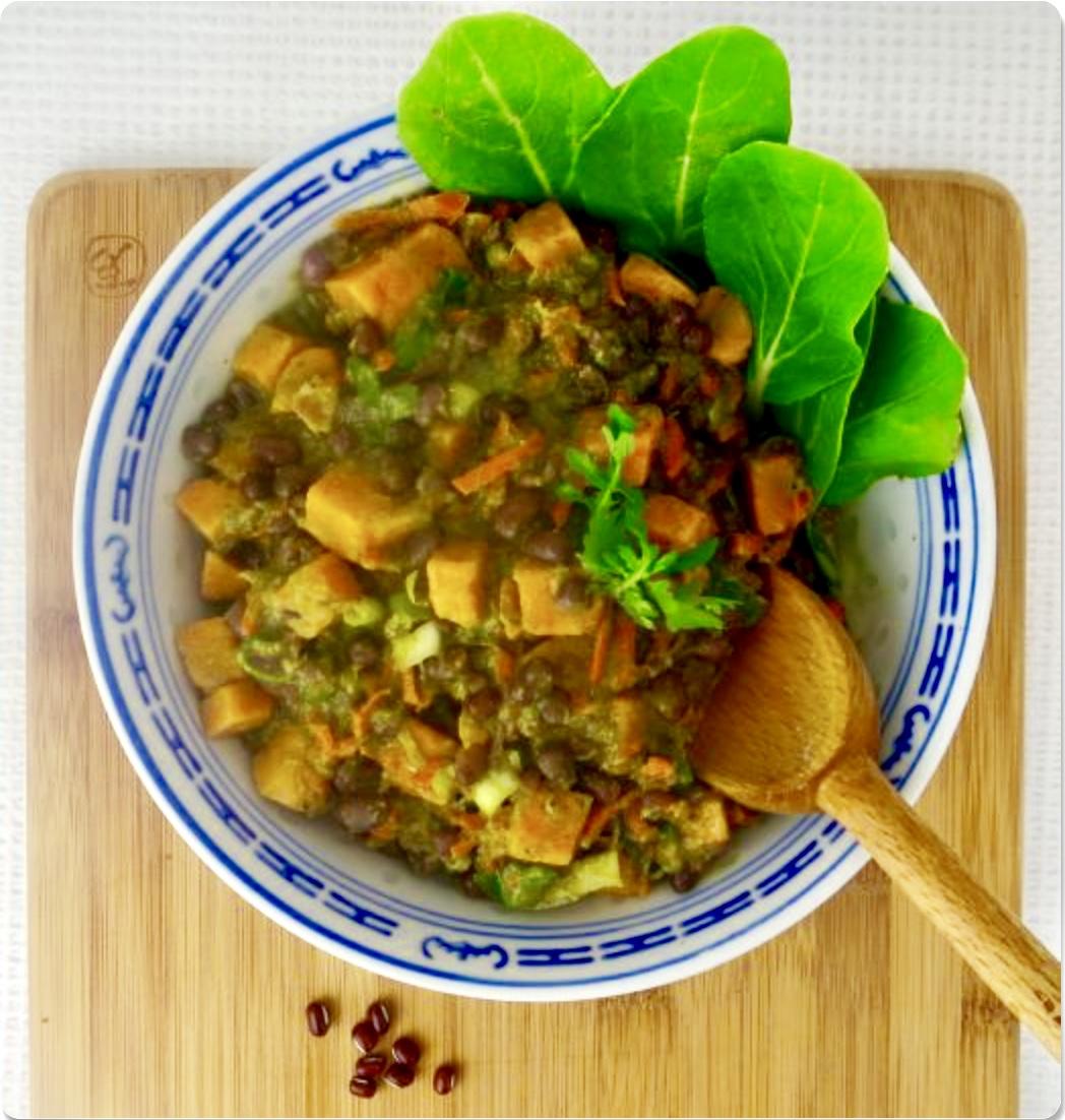 Adzuki Bean Salad with Butternut Squash | Jane's Healthy Kitchen