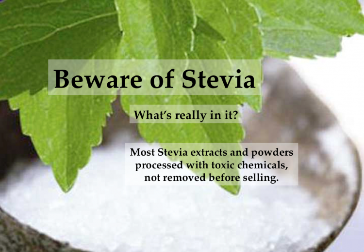 Beware of Stevia