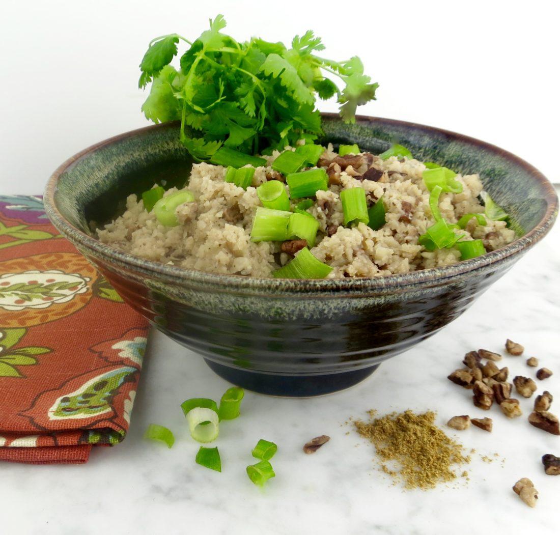 Nutty Cauliflower Rice | Jane's Healthy Kitchen