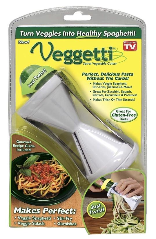 Handheld Vegetables Zoodle Slicer Spiral Manual Spiralizer Cutter