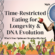 Time-Restricted Eating for Longevity and DNA Evolution